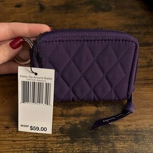 Vera Bradley Petite Zip-Around Wallet